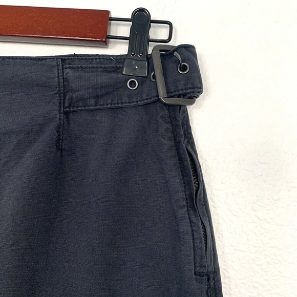 Free People Erika Utility Skirt Gray Cargo Mini - Picture 5 of 8